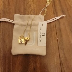 Uncommon James Key & Lock Necklace